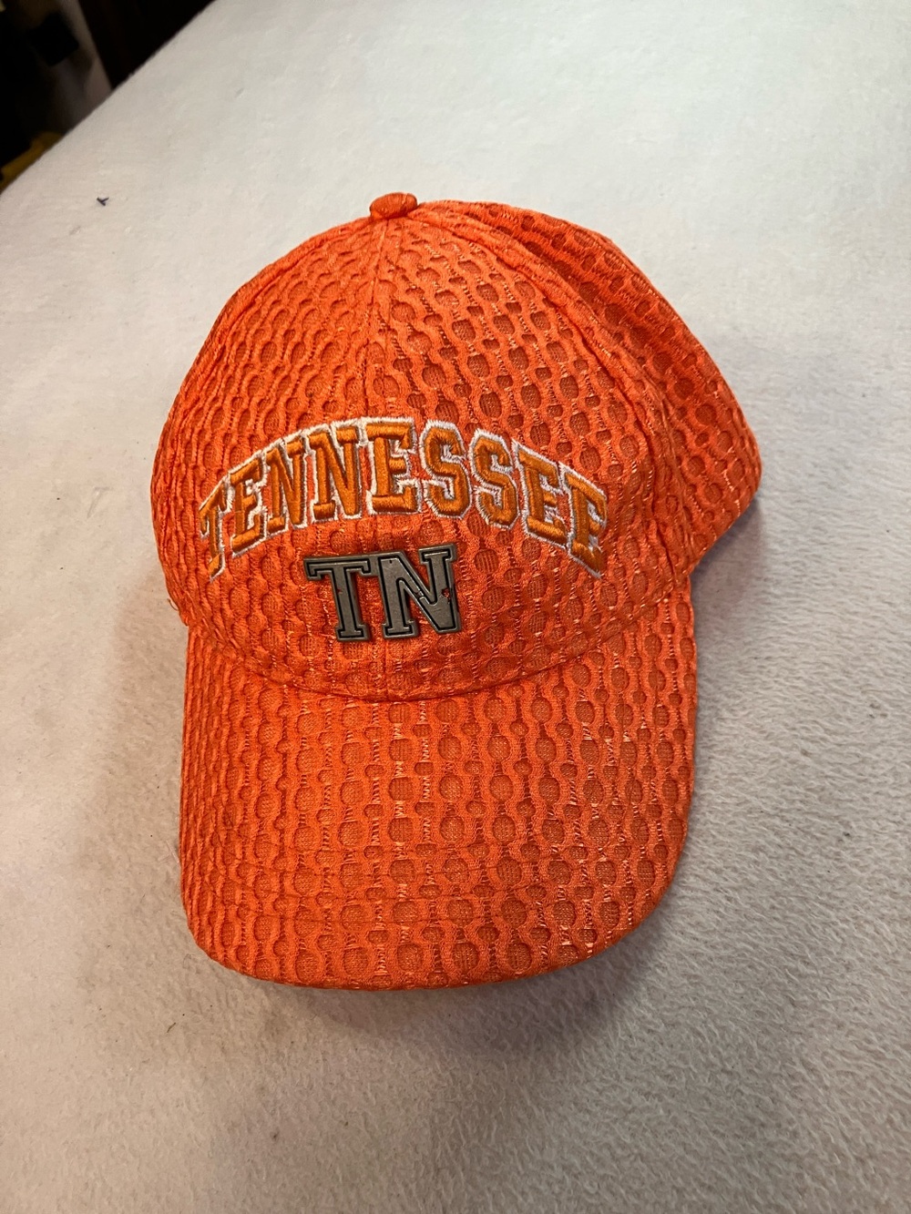 Tennessee TN Orange Mesh Baseball Cap